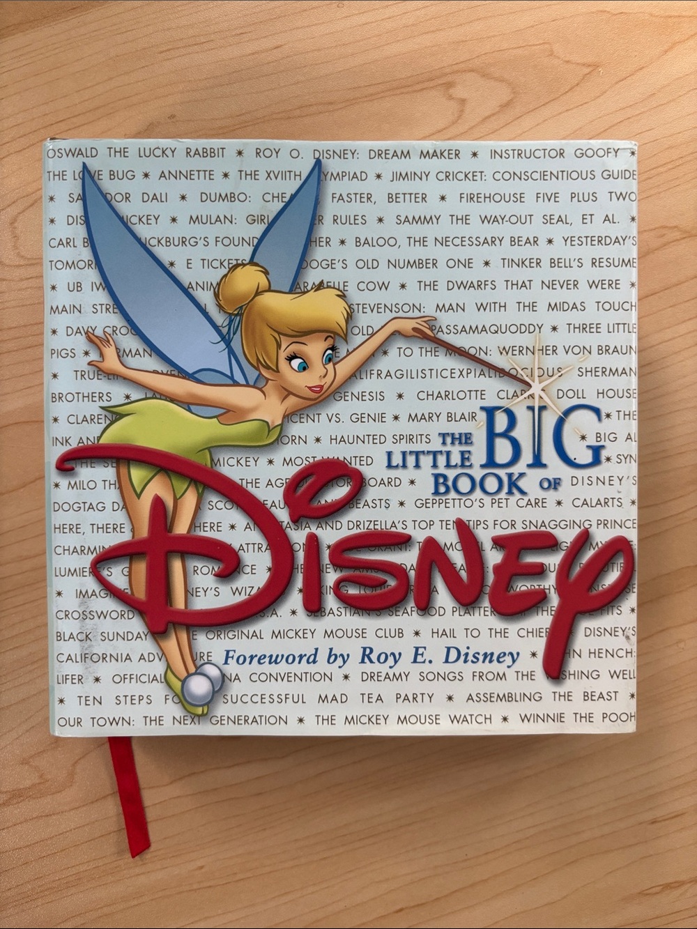 The Little Big Book of Disney 2001 First Edition Tinkerbell Cover Rare